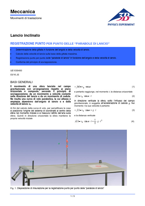 Meccanica S.p.A 高速计算软件用户指南说明书