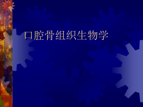 第五章 口腔骨组织生物学-ldd