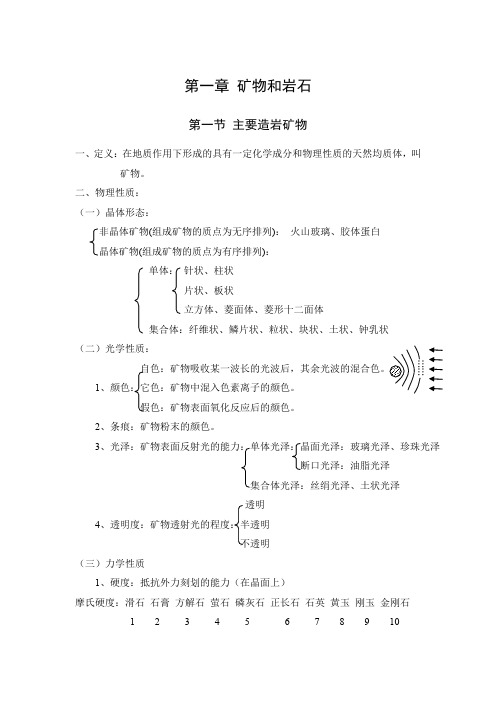 土木工程地质知识点