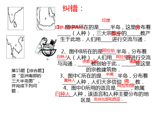 人教版七年级地理上册 4.3《人类的聚居地——聚落》课件(共39张PPT)