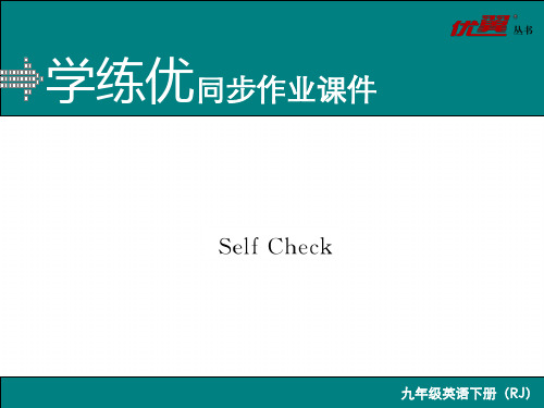 人教版初中英语九年级上册Unit 11 Self Check-课件