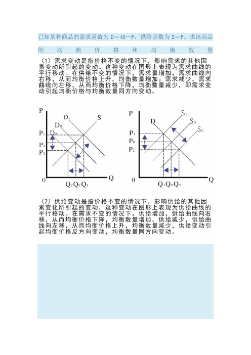 12.19西方经济学第二章问答及作图