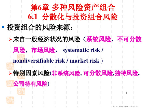 投资学第6章、