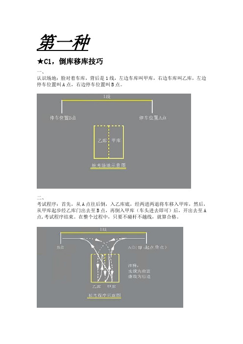 五种倒库移库技巧