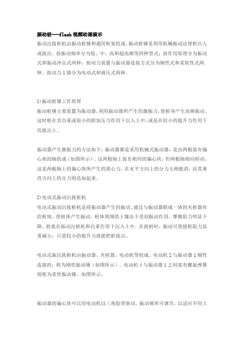 振动桩---flash视频动画演示