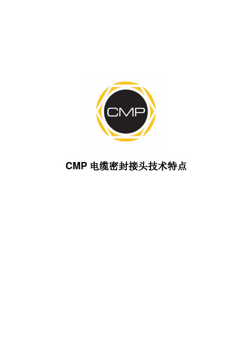 CMP电缆密封接头技术特点