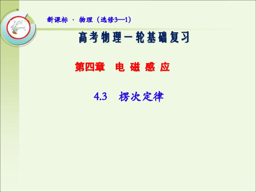 高考物理一轮复习：4.3 楞次定律