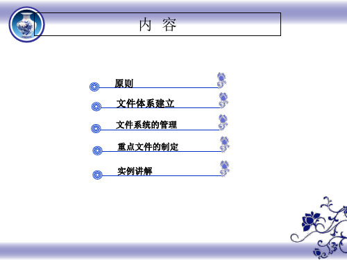 GMP文件体系管理课件