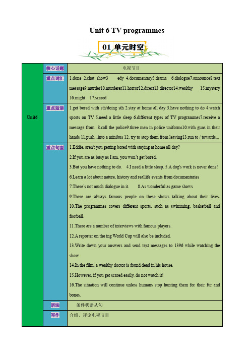 Unit6-2023-2024学年九年级上册英语单元速记巧练(牛津译林版)2