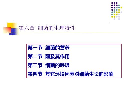 水处理微生物课件第六章-PPT课件