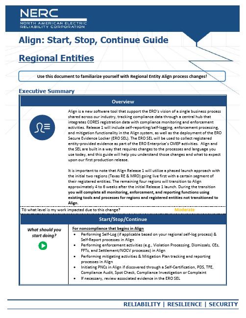 Align 软件工具用户指南说明书