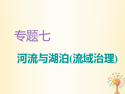 2020高考地理微专题突破课件：微专题七河流与湖泊(流域治理)