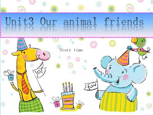 新译林牛津小学英语五年级上册优质公开课赛课课件 5A Unit3 Our animal friends Story time