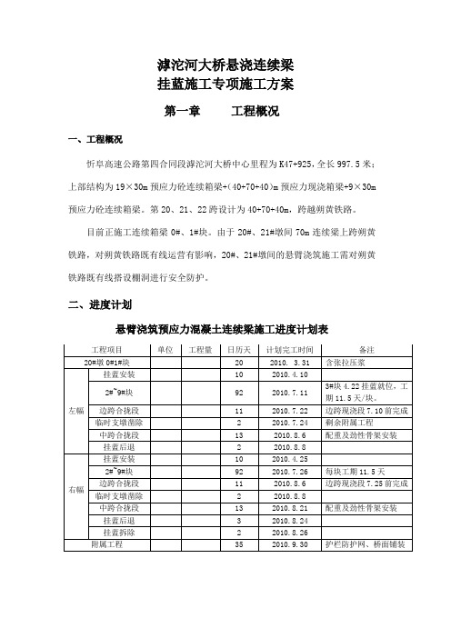 挂篮全封闭防护专项施工方案