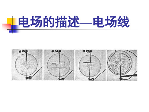 电场的描述(电场线)