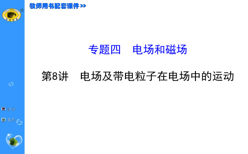 4.8电场及带电粒子在电场中的运动