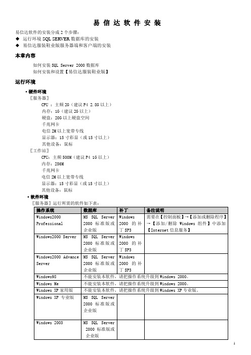 最新服装版说明书