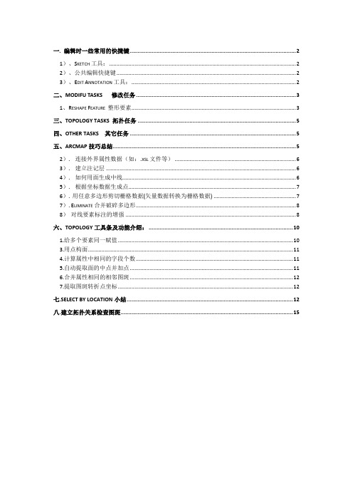 ArcGIS操作技巧1