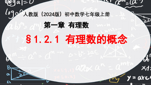 1.2.1 有理数的概念 课件2024-2025学年人教版(2024版)数学七年级上册   