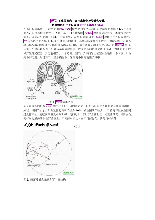 AWG 工作原理和主要技术指标及设计和优化jonkon