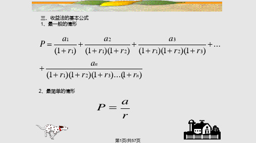 收益法PPT课件