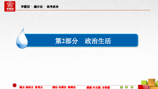 高考政治总复习  专题六 为人民服务的政府6-1我国政府的职能和责任