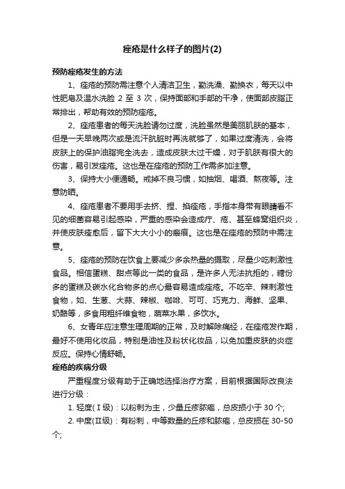 痤疮是什么样子的图片（2）