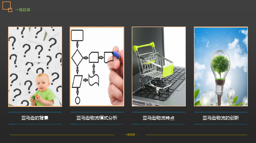 电子商务物流模式分析报告亚马逊ppt课件