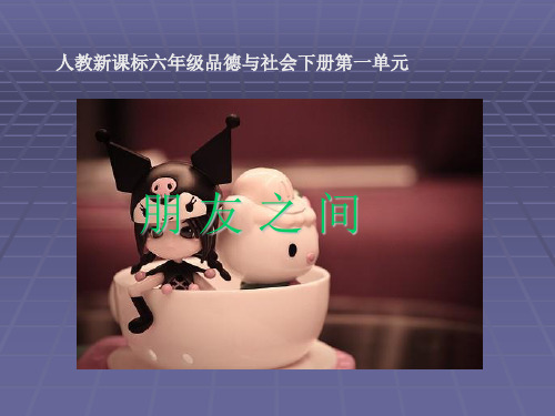2人教版小学六年级下册品德与生活《朋友之间PPT课件》优秀课件