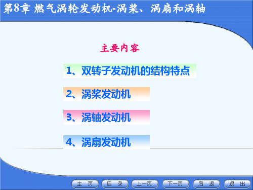 燃气涡轮发动机-第8章涡桨涡扇和涡轴