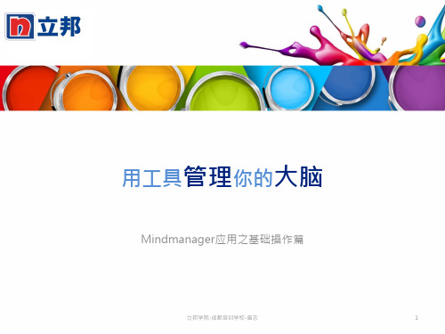 Mindmanager应用-基础操作篇