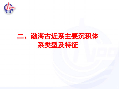 重要-------渤海古近系主要沉积体系类型及特征