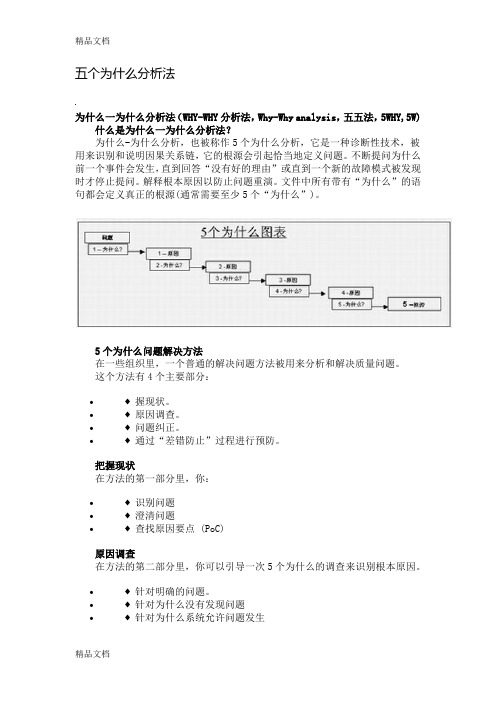 五个为什么分析法教学提纲