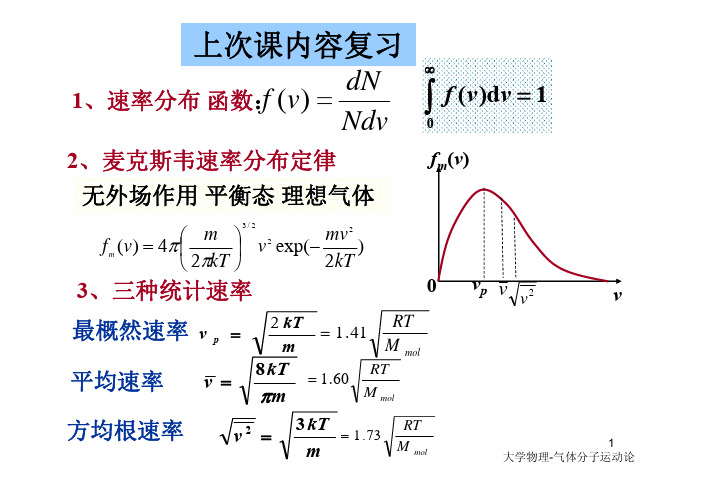 气体分子运动学