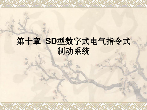 第十章SD型数字式电气指令式制动系统第一二节