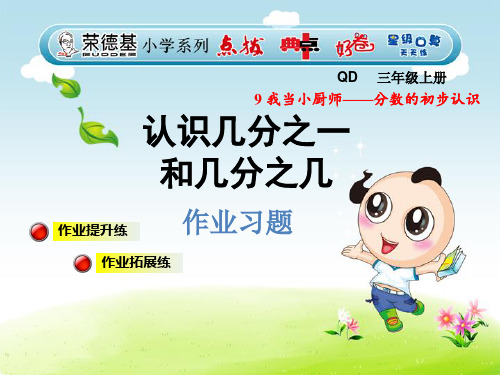 认识几分之一和几分之几 习题课件
