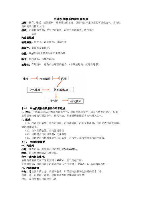 燃油供给