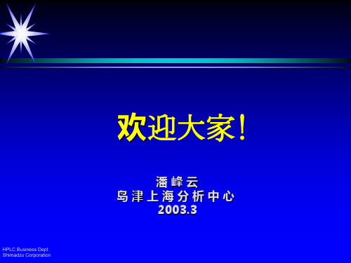 流动相色谱柱ppt课件