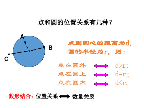 精品青岛版九年级上册3.4直线与圆的位置关系ppt课件17页可编辑