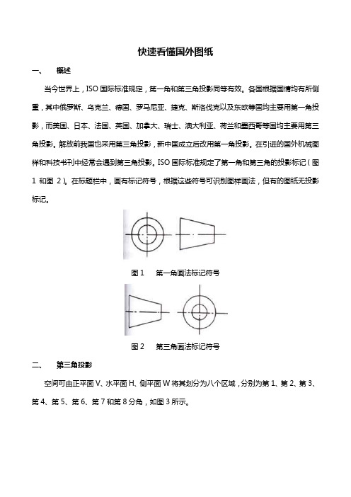 快速看懂国外图纸