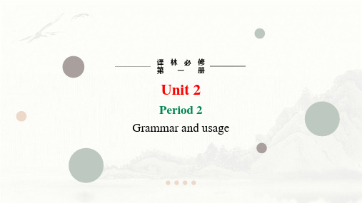 Unit2Let'stalkteensPeriod2Grammarandusage课件-高一英语牛津