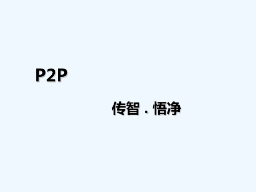 P2P金融项目课件 PPT