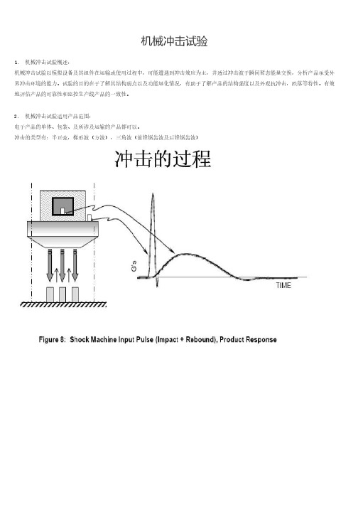 机械冲击试验方法