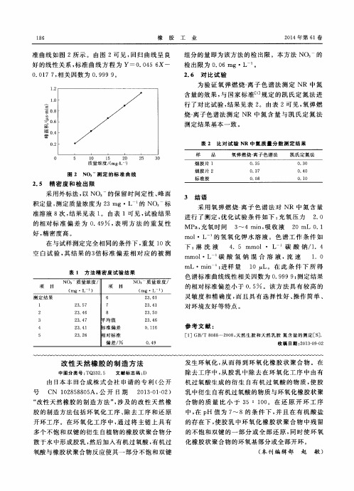 改性天然橡胶的制造方法