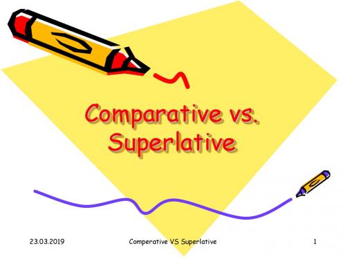 美英儿童教育资料  comparative-and-superlative-adjectives