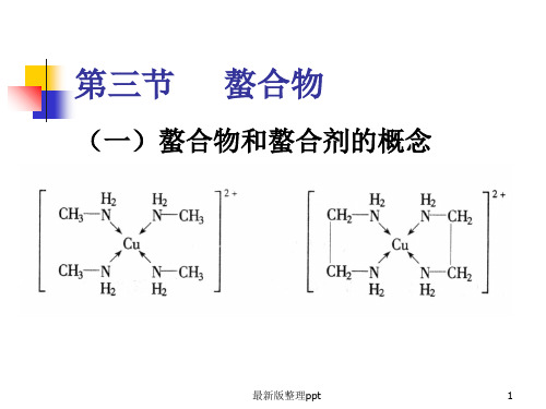 EDTA与螯合剂ppt课件