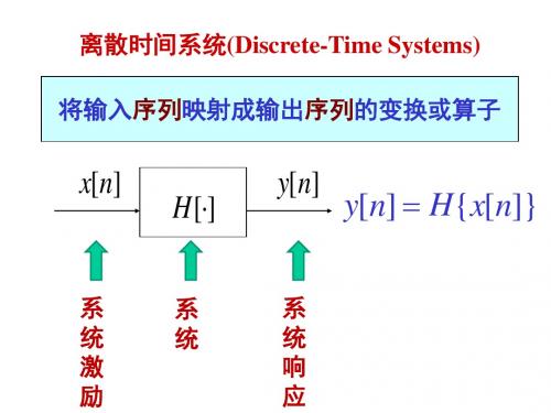 第4章II 离散时间系统