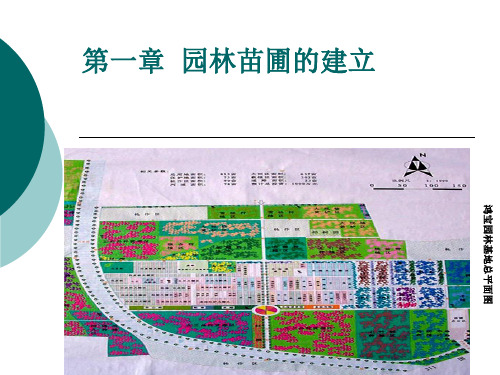 园林苗圃建立