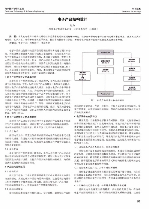 电子产品结构设计