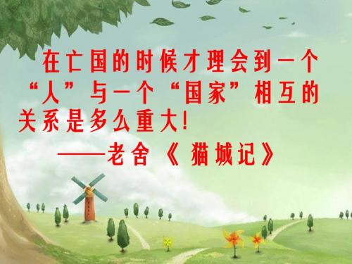 《最后一课》PPT课件白静